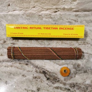 Kadzidła w pałeczkach / TANTRIC RITUAL TIBETAN INCENSE / ziołowe