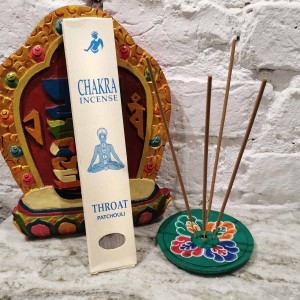 Kadzidła do praktykowania czakry gardłowej / THROAT /  paczula
