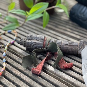 Phurba / sztylet rytualny / drewniany / 23  cm / Kathmandu