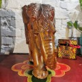 Duży Ganesha / słoń / rzeźbiony ręcznie / wysokość 34 cm / Sri Lanka