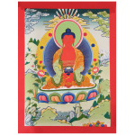 Thanka Buddha Amitabha / 59 x 46 cm / Nepal / ręcznie malowana