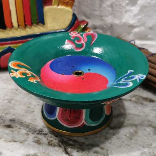 podstawka-pod-kadzidła-pucharek-symbol-om-zielony-nepal-2.jpg