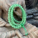 mala modlitewna 108 awenturyn / 8 mm / japamala z Nepalu