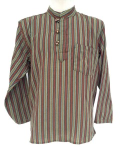 Nepal Style @ koszula w paski S 100% bawełny