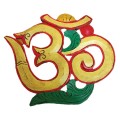 Symbol Om żółty 19x 22,5cm Mantra Buddyzm