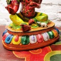 Posążek Ganeszy Buddyzm Hinduizm wysokość 31cm ceramiczny